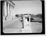 Lincoln Memorial, West Potomac Park, Washington, District of Columbia, DC - 65, Vintage Wall Art