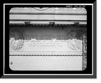 Historic Framed Print, Lincoln Memorial, West Potomac Park, Washington, District of Columbia, DC - 75,  17-7/8" x 21-7/8"