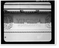 Lincoln Memorial, West Potomac Park, Washington, District of Columbia, DC - 79, Antique Print