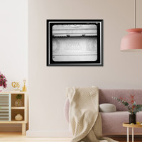 Historic Framed Print, Lincoln Memorial, West Potomac Park, Washington, District of Columbia, DC - 95,  17-7/8" x 21-7/8"