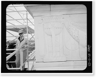 Lincoln Memorial, West Potomac Park, Washington, District of Columbia, DC - 113, Historic Print