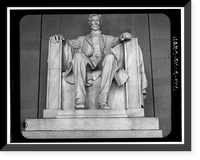 Lincoln Memorial, West Potomac Park, Washington, District of Columbia, DC - 206 Classic, Antique Wall Art