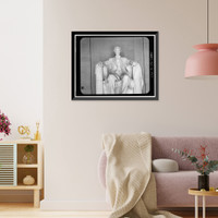 Lincoln Memorial, West Potomac Park, Washington, District of Columbia, DC - 207, Historic Print