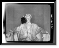 Lincoln Memorial, West Potomac Park, Washington, District of Columbia, DC - 208, Historic Reproduction