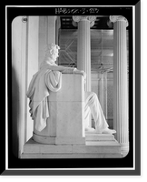 Lincoln Memorial, West Potomac Park, Washington, District of Columbia, DC - 213, Antique Print