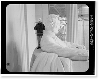 Lincoln Memorial, West Potomac Park, Washington, District of Columbia, DC - 215, Vintage Wall Art