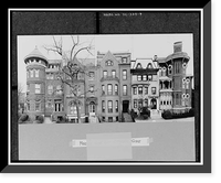 Logan Circle, Vermont Avenue, Rhode Island Avenue, & Thirteenth, Washington, District of Columbia, DC - 9, Vintage Poster