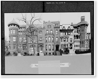Logan Circle, Vermont Avenue, Rhode Island Avenue, & Thirteenth, Washington, District of Columbia, DC - 9, Vintage Poster