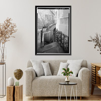 Historic Framed Print, 1903-1911 F Street Northwest (Row Houses), Washington, District of Columbia, DC - 8,  17-7/8" x 21-7/8"