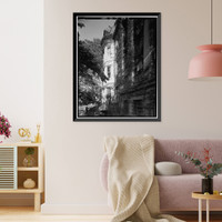 Historic Framed Print, 1908-1916 G Street Northwest (Row Houses), Washington, District of Columbia, DC - 4,  17-7/8" x 21-7/8"