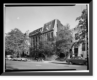 Historic Framed Print, 1908-1916 G Street Northwest (Row Houses), Washington, District of Columbia, DC - 7,  17-7/8" x 21-7/8"