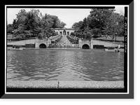 Meridian Hill Park, Bounded by Fifteenth, Sixteenth, Euclid & W Street, Washington, District of Columbia, DC - 16, Historic Print