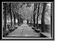 Meridian Hill Park, Bounded by Fifteenth, Sixteenth, Euclid & W Street, Washington, District of Columbia, DC - 35, Historic Reproduction