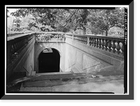 Meridian Hill Park, Bounded by Fifteenth, Sixteenth, Euclid & W Street, Washington, District of Columbia, DC - 37, Historic Print