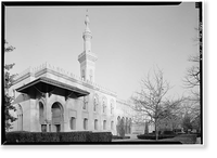 Mosque, 2551 Massachusetts Avenue Northwest, Washington, District of Columbia, DC - 2, Historic Print