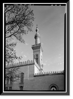 Mosque, 2551 Massachusetts Avenue Northwest, Washington, District of Columbia, DC - 3, Vintage Poster