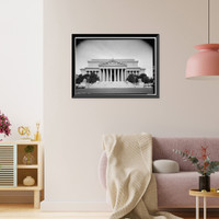National Archives, Constitution Avenue, between Seventh & Ninth Stree, Washington, District of Columbia, DC Classic, Historic Print