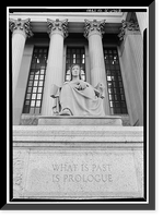National Archives, Constitution Avenue, between Seventh & Ninth Stree, Washington, District of Columbia, DC - 3, Vintage Wall Art