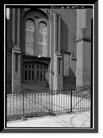 Nineteenth Street Baptist Church, Nineteenth & I Streets (demolished), Washington, District of Columbia, DC - 4, Antique Poster