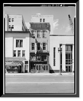 Old Ebbitt Grill, 1427 F Street Northwest, Washington, District of Columbia, DC - 2 Classic, Antique Print