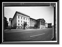Patent Office Building, Bounded by Seventh, Ninth, F & G Streets, Northwes, Washington, District of Columbia, DC Classic, Antique Poster