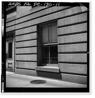 Patent Office Building, Bounded by Seventh, Ninth, F & G Streets, Northwes, Washington, District of Columbia, DC - 11, Antique Print