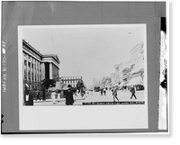 Patent Office Building, Bounded by Seventh, Ninth, F & G Streets, Northwes, Washington, District of Columbia, DC - 37, Antique Print