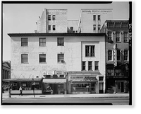 Rhodes Tavern, 601-603 Fifteenth Street & 1431 F Street Northwest, Washington, District of Columbia, DC - 4, Vintage Print