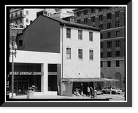 Rhodes Tavern, 601-603 Fifteenth Street & 1431 F Street Northwest, Washington, District of Columbia, DC - 6, Vintage Print