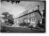 Zalmon Richards House, 1301 Corcoran Street Northwest, Washington, District of Columbia, DC, Vintage Print