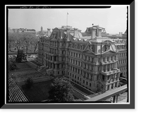 State, War & Navy Building, Southeast corner of Pennsylvania Avenue & Seventee, Washington, District of Columbia, DC Classic, Antique Print
