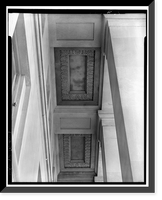 Historic Framed Print, U.S. Department of the Interior, Eighteenth & C Streets Northwest, Washington, District of Columbia, DC - 7,  17-7/8" x 21-7/8"