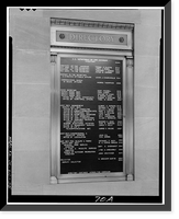 Historic Framed Print, U.S. Department of the Interior, Eighteenth & C Streets Northwest, Washington, District of Columbia, DC - 35,  17-7/8" x 21-7/8"