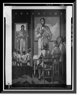Historic Framed Print, U.S. Department of the Interior, Eighteenth & C Streets Northwest, Washington, District of Columbia, DC - 45,  17-7/8" x 21-7/8"
