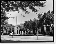 U.S. Navy & Munitions Buildings, Constitution Avenue between Seventeenth & Twenty-f, Washington, District of Columbia, DC - 2, Antique Poster