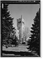 U.S. Soldiers Home, Scott Building, Rock Creek Church Road & Upshur Street Northwest, Washington, District of Columbia, DC - 6, Antique Wall Art