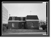U.S. Soldiers Home, Stone House with Mansard Roof, Rock Creek Church Road & Upshur Street Northwest, Washington, District of Columbia, DC - 4, Vintage Wall Art
