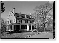 U.S. Soldiers Home, Stuccoed House with Gable Roof, Rock Creek Church Road & Upshur Street Northwest, Washington, District of Columbia, DC - 2, Antique Wall Art
