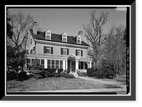 U.S. Soldiers Home, Stuccoed House with Gable Roof, Rock Creek Church Road & Upshur Street Northwest, Washington, District of Columbia, DC - 4, Antique Wall Art