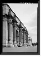 Union Station, 50 Massachusetts Avenue Northeast, Washington, District of Columbia, DC - 6 Classic, Vintage Print