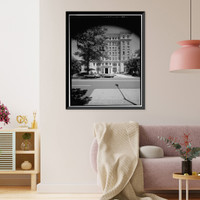 Bates Warren Apartment Building, 2029 Connecticut Avenue Northwest, Washington, District of Columbia, DC, Vintage Poster