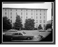 Historic Framed Print, Winder Building, Seventeenth & F Streets, Northwest, Washington, District of Columbia, DC - 3,  17-7/8" x 21-7/8"