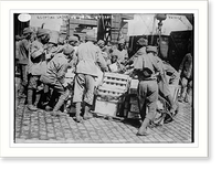 Historic Framed Print, Egyptian labor on deck in France,  17-7/8" x 21-7/8"