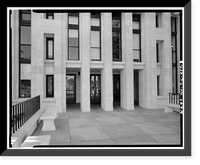 Washington Public Library, Eighth & K Streets Northwest, Mount Vernon Square, Washington, District of Columbia, DC - 8, Antique Print