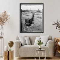 Historic Framed Print, United Clay Products Company, New York Avenue Brickyard, 2801 New York Avenue Northeast, Washington, District of Columbia, DC - 2,  17-7/8" x 21-7/8"