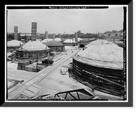 Historic Framed Print, United Clay Products Company, New York Avenue Brickyard, 2801 New York Avenue Northeast, Washington, District of Columbia, DC - 3,  17-7/8" x 21-7/8"