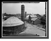 Historic Framed Print, United Clay Products Company, New York Avenue Brickyard, 2801 New York Avenue Northeast, Washington, District of Columbia, DC - 6,  17-7/8" x 21-7/8"
