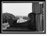 Historic Framed Print, Arlington Memorial Bridge, Spanning Potomac River between Lincoln Memorial &, Washington, District of Columbia, DC - 3,  17-7/8" x 21-7/8"