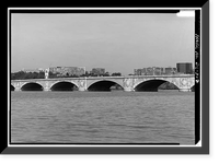 Arlington Memorial Bridge, Spanning Potomac River between Lincoln Memorial &, Washington, District of Columbia, DC - 7, Historic Reproduction
