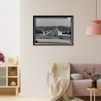 Arlington Memorial Bridge, Spanning Potomac River between Lincoln Memorial &, Washington, District of Columbia, DC - 9, Vintage Poster